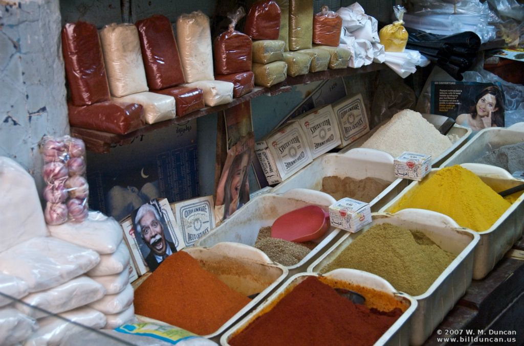 Fez medina - spice shop