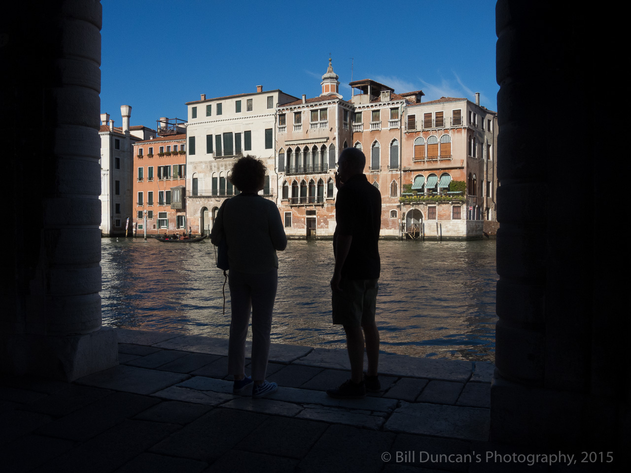 Quiet moment on the Grand Canal.