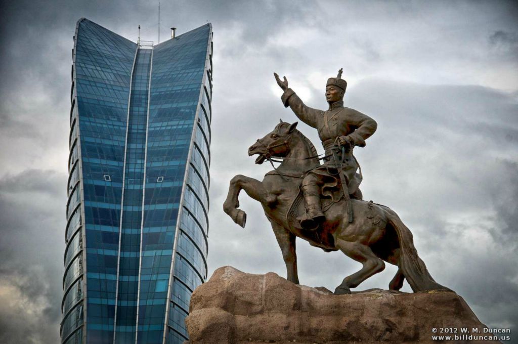 Sukhbataar is a hero of the 1921 liberation from China.