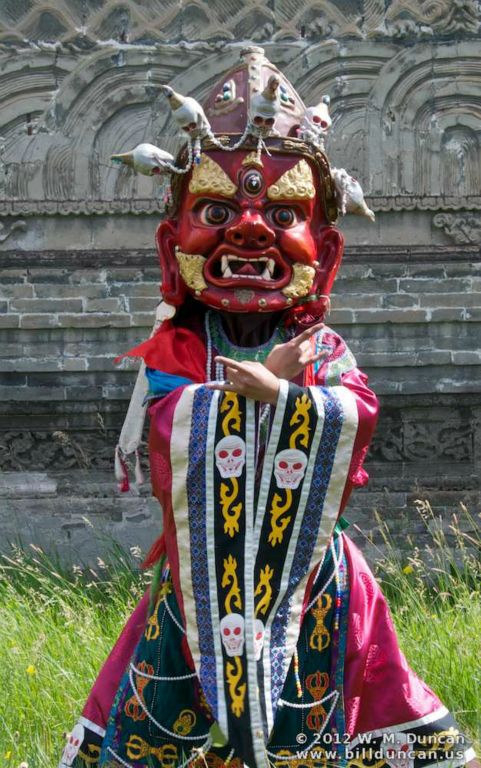 Opera costume and mask