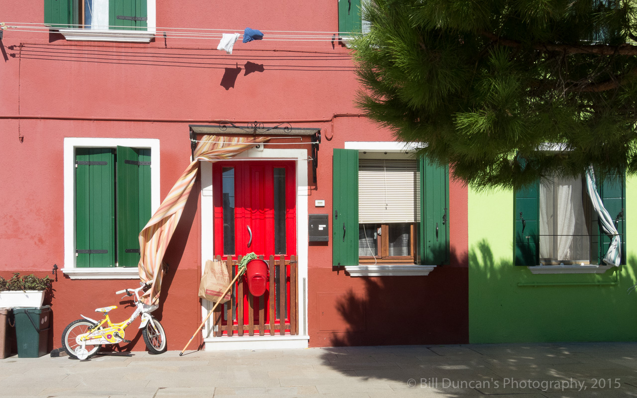 Residences in Burano