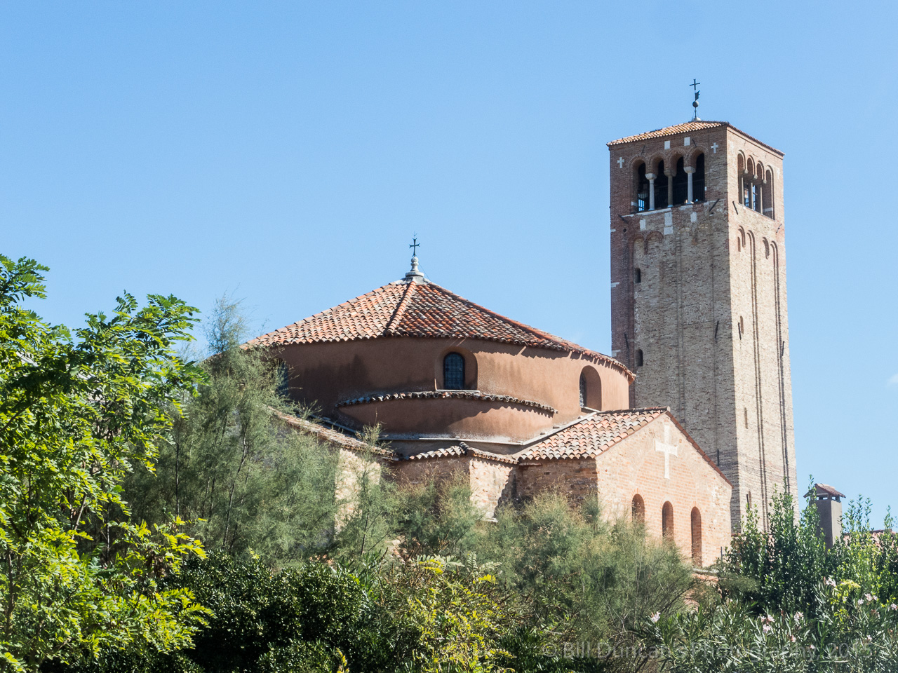 Church of Santa Fosca (11th cent.) on Tortello